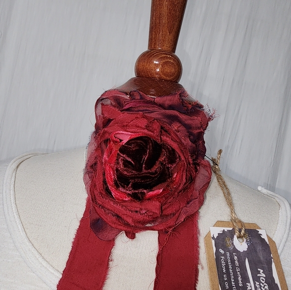 JABOT💕MULBERRY JAM💕 OOAK MOSSIE ANNA ARTISAN DESIGN - Picture 4 of 6